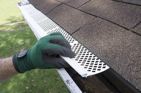 gutter guards typically require minimal maintenance and can save you from the hassle of cleaning out your gutters regularly