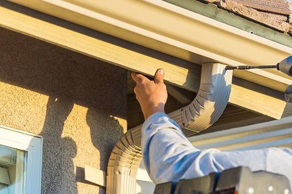 gutter installation projects typically take 1-2 days to complete